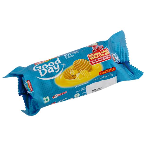 Britannia Good Day Butter Cookies 53 g (Get +22 g Extra) Basket Hunt