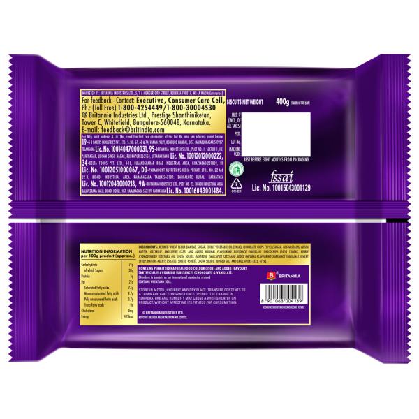Britannia Good Day Choco-Chips Biscuits 400 g - Image 6