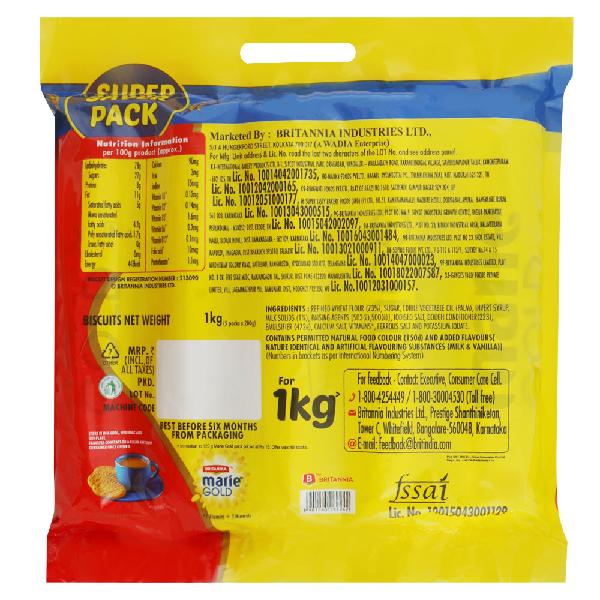 Britannia Marie Gold Biscuits 1 kg - Image 6