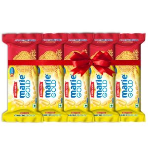 Britannia Marie Gold Biscuits Combo Pack 120 g (Pack of 5)