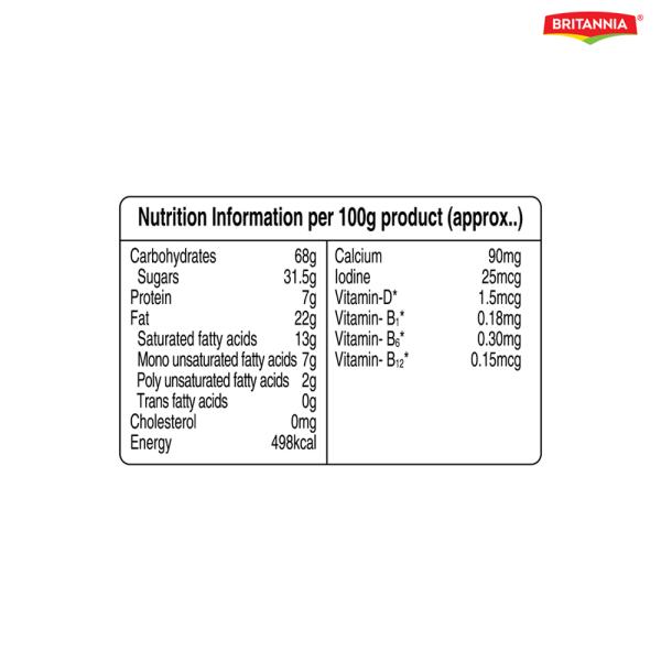 Britannia Milk Bikis Milk Cream Biscuits 100 g - Image 5