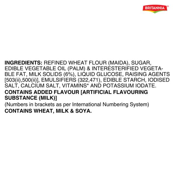 Britannia Milk Bikis Milk Cream Biscuits 100 g - Image 4