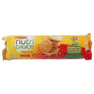 Britannia NutriChoice Hi-Fibre Digestive Biscuits 150 g (Get +50 g Extra)