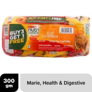 Britannia NutriChoice Digestive Biscuits 75 g (Buy 3 Get 1)