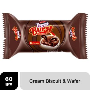 Britannia Treat Burst Choco Cream Fill Cookies 60 g