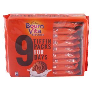 Cadbury Bournvita Chocolate Biscuits Tiffin Pack For 9 days 250 g