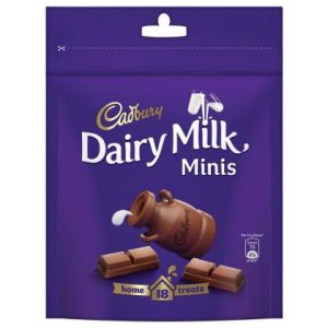 Cadbury Dairy Milk Home Treats Mini Chocolate Bar 140 g