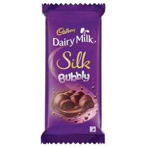 Cadbury Dairy Milk Silk Bubbly Chocolate Bar 120 g