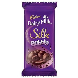 Cadbury Dairy Milk Silk Bubbly Chocolate Bar 50 g