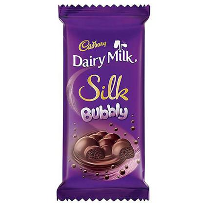 Cadbury Dairy Milk Silk Bubbly Chocolate Bar 50 g