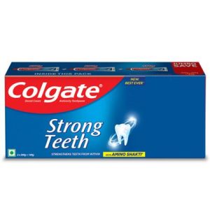 Colgate Strong Teeth Dental Cream Toothpaste 500 g Saver Pack
