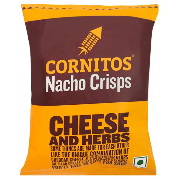 Cornitos Cheese & Herbs Nacho Crisps 60 g