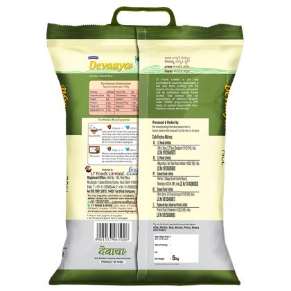 Daawat Devaaya Basmati Rice 5 kg - Image 2