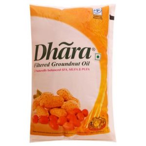 Dhara Filtered Groundnut Oil 1 L