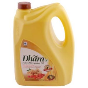 Dhara Filtered Groundnut Oil 5 L