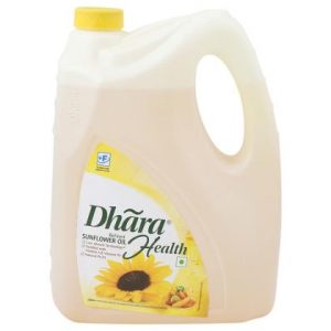 Dhara Refined Sunflower Oil 5 L