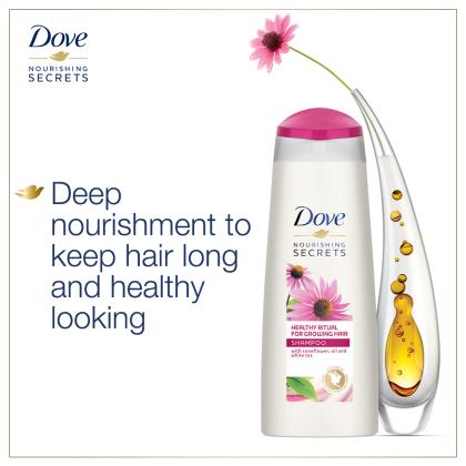 Dove Healthy Ritual Growing Hair Shampoo 340 ml - Image 6