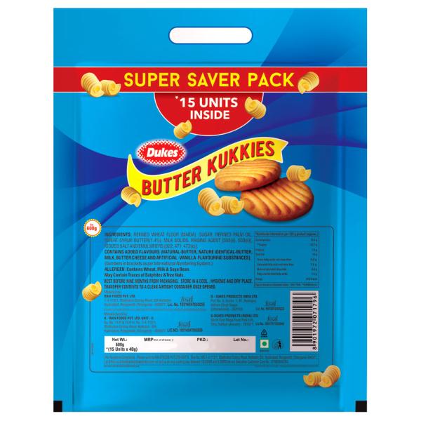 Dukes Butter Kukkies 600 g - Image 6