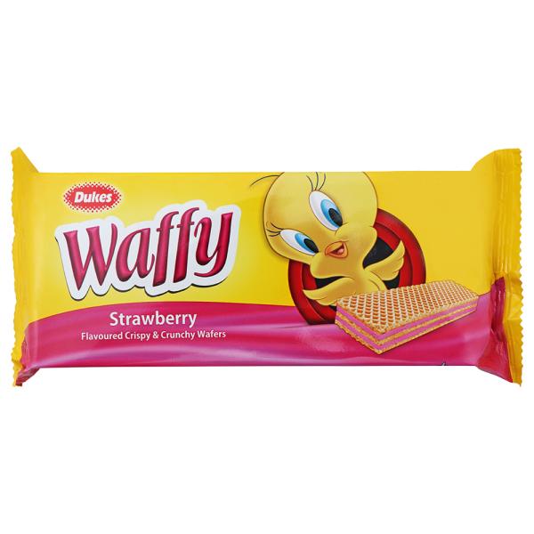 Dukes Waffy Strawberry Wafers 75 g