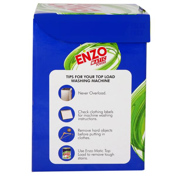 Enzo Matic Top Load Detergent Powder 2 kg - Image 6