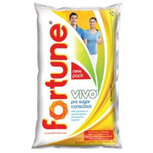 Fortune Vivo Pro Sugar Conscious Blended Vegetable Oil 1 L