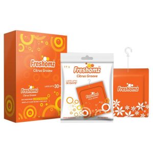 Freshomz Citrus Groove Air Freshener 10 g (Pouch)