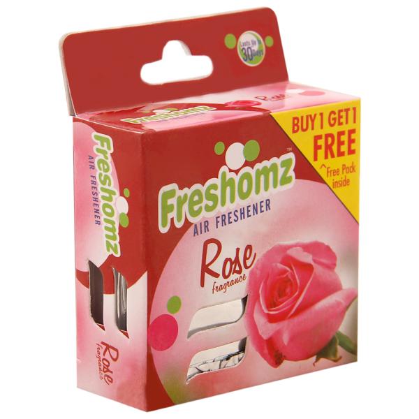 Freshomz Rose Air Freshener Block 50 g (Buy 1 Get 1 Free) - Image 5