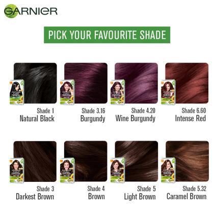 Garnier Color Naturals Creme Riche Ammonia Free Permanent Hair Color, Brown  (4) (70 ml + 60 g) | Basket Hunt