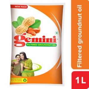 Gemini Filtered Groundnut Oil 1 L