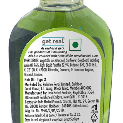 Get Real Amla Hair Oil 100 ml | Basket Hunt