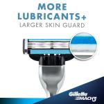 Gillette Mach3 Manual Shaving Razor 3 Blades - Image 4