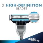 Gillette Mach3 Manual Shaving Razor 3 Blades - Image 6