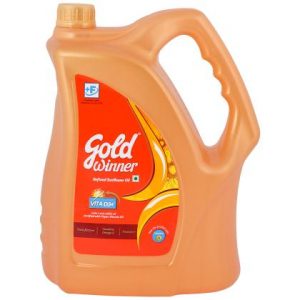 Gold Winner Refined Sunflower Oil 5 L