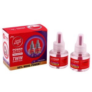 Good Knight Activ+ Lavender Mosquito Repellent Refill 45 ml (Pack of 2)