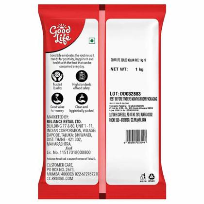 Good Life Boiled Kolam Rice 1 kg - Image 2