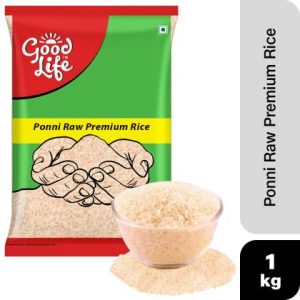 Good Life Premium Ponni Raw Rice 1 kg
