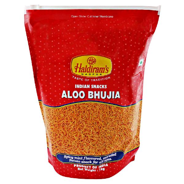Haldiram's Nagpur Aloo Bhujia 1 kg - Image 3
