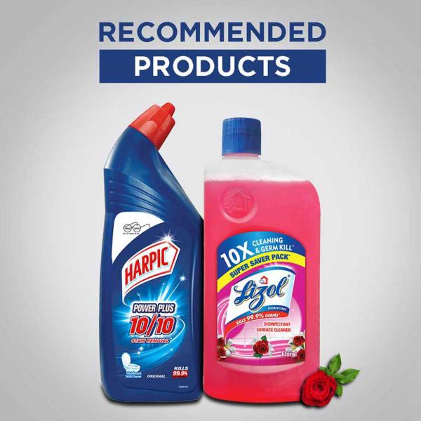 Harpic Lemon Disinfectant Bathroom Cleaner 1 L - Image 6