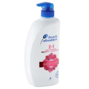 Head & Shoulders 2-In-1 Smooth & Silky Anti-Dandruff Shampoo + Conditioner 650 ml