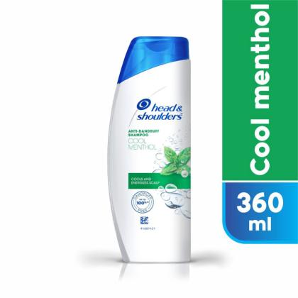 Head & Shoulders Cool Menthol Anti-Dandruff Shampoo 340 ml