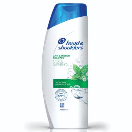 Head & Shoulders Cool Menthol Anti-Dandruff Shampoo 340 ml - Image 4