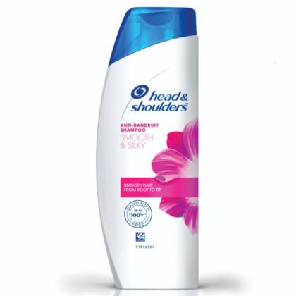 Head & Shoulders Smooth & Silky Anti-Dandruff Shampoo 340 ml - Image 4