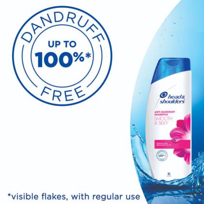 Head & Shoulders Smooth & Silky Anti-Dandruff Shampoo 340 ml - Image 5