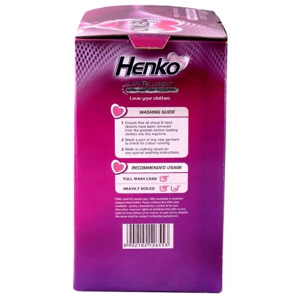Henko Matic Top Load Detergent Powder 2 kg (Get Extra 1 kg Free) - Image 7