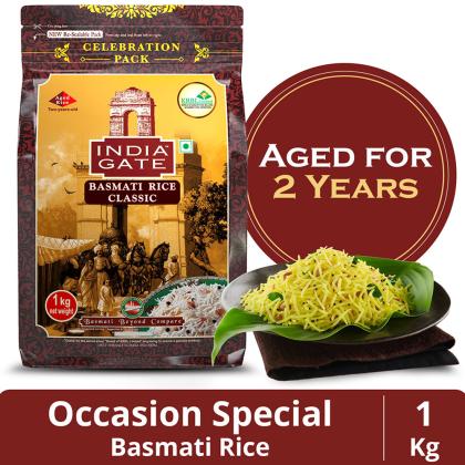 India Gate Classic Basmati Rice 1 kg
