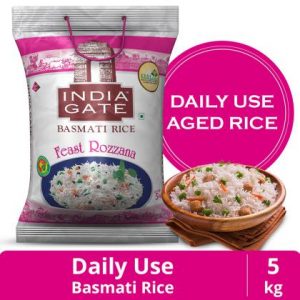 India Gate Feast Rozzana Basmati Rice 5 kg