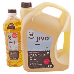 Jivo Cold Pressed Canola Oil 5 L