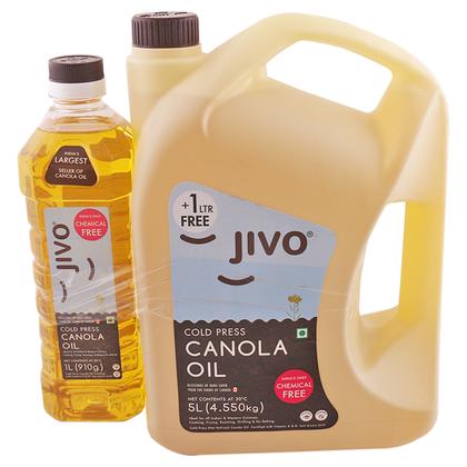 Jivo Cold Pressed Canola Oil 5 L