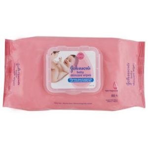 Johnson's Baby Skincare Wipes 80 pcs