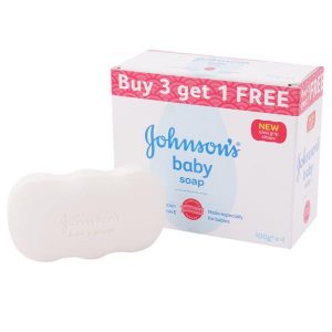Johnson's Baby Soap 100 g (Buy 3 Get 1 Free)